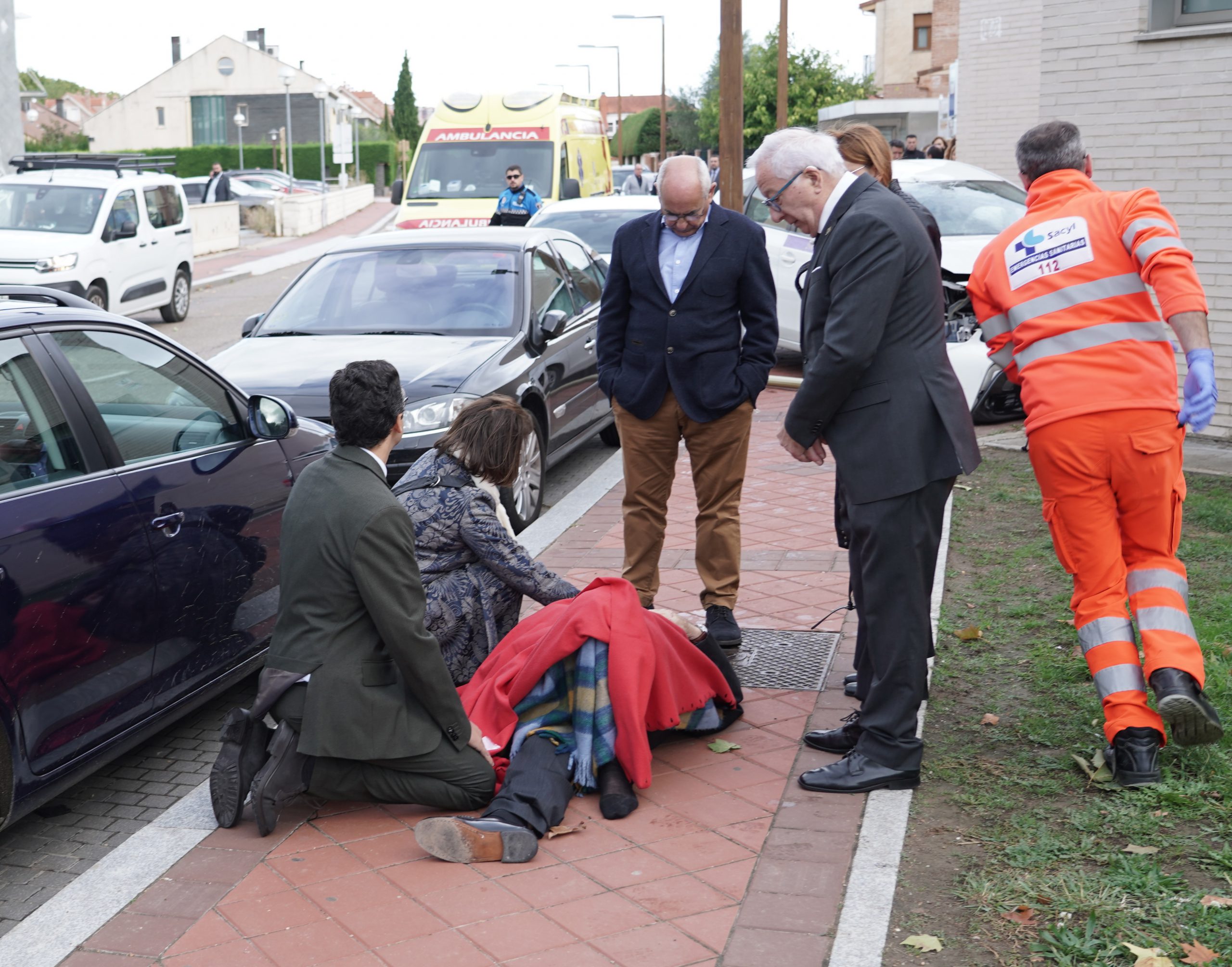 Dos heridos en un atropello en la localidad de Arroyo de la Encomienda (Valladolid)