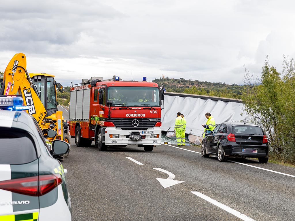 Accidente en la N 110