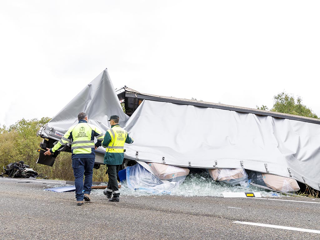 Accidente en la N 110 Accidente en la N 110