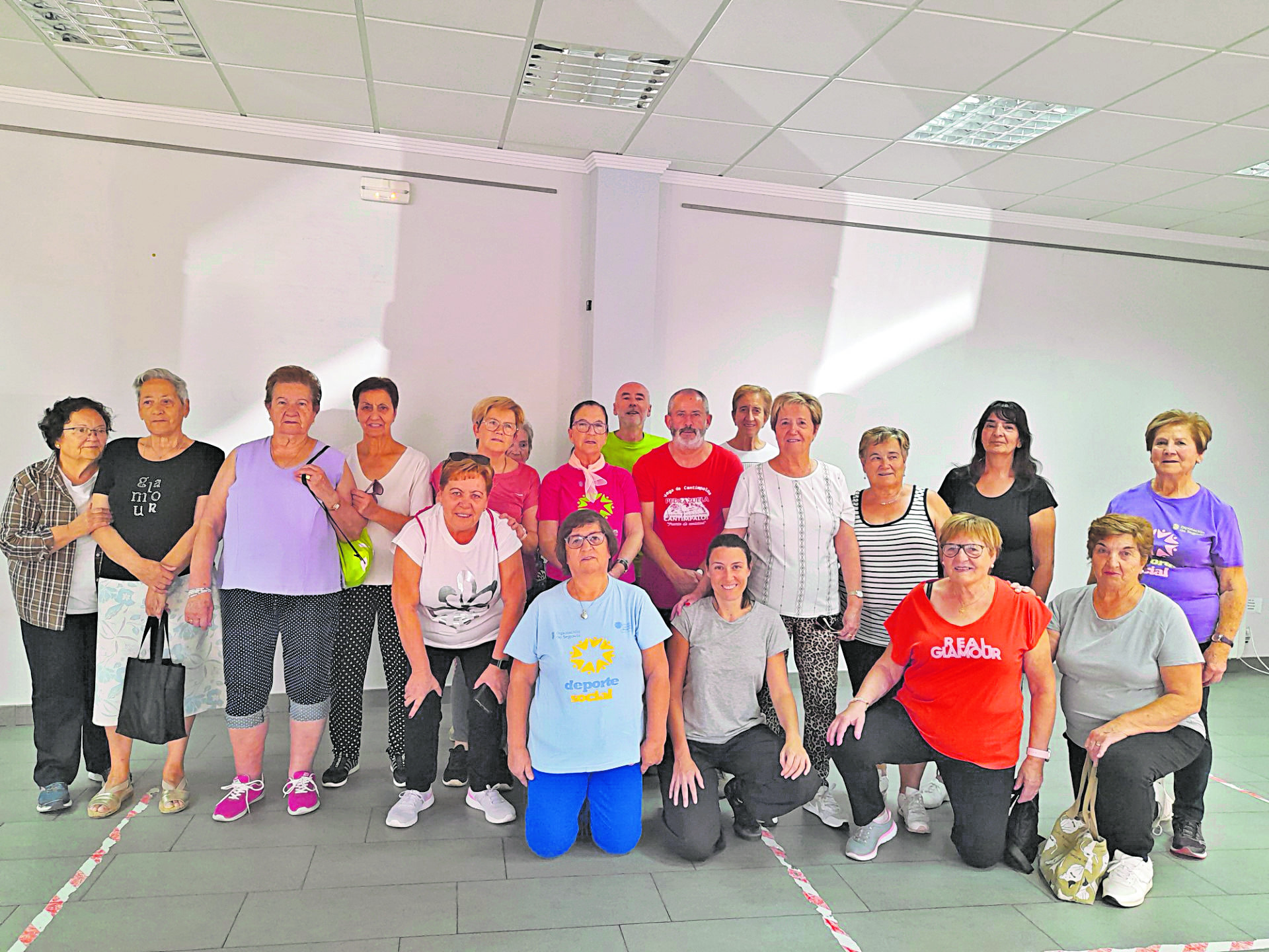 participantes en el taller de de chi kung