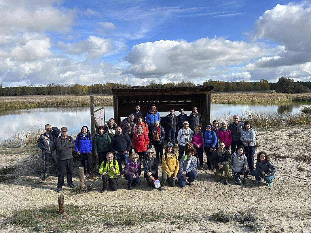 Foto del grupo que acudió a la cita.
