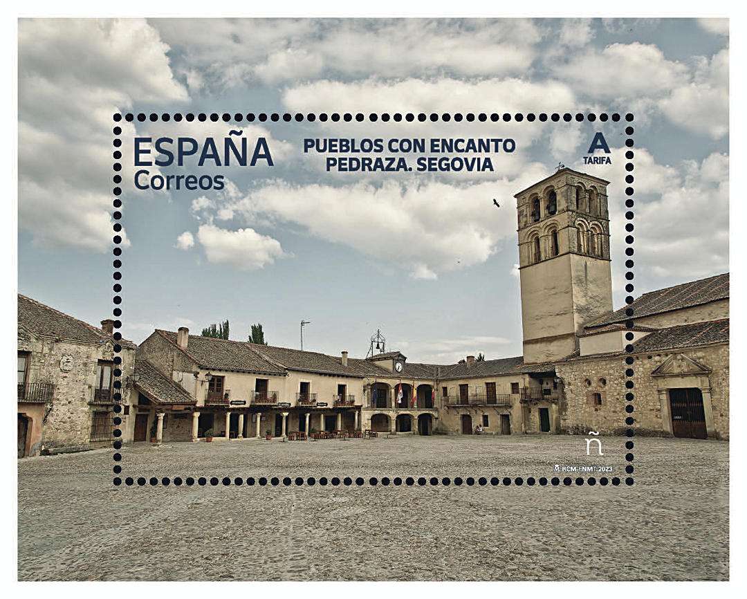 Sello conmemorativo de Pedraza.