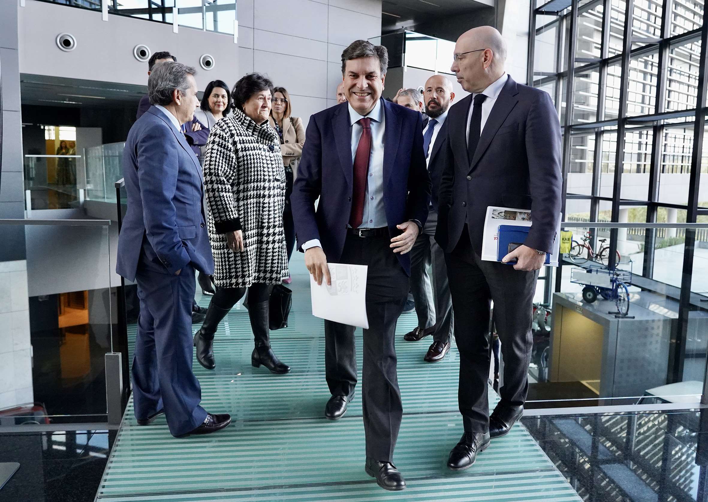 El consejero de Economía y Hacienda presenta el balance de los programas de financiación gestionados a través del ICE y de Sodical