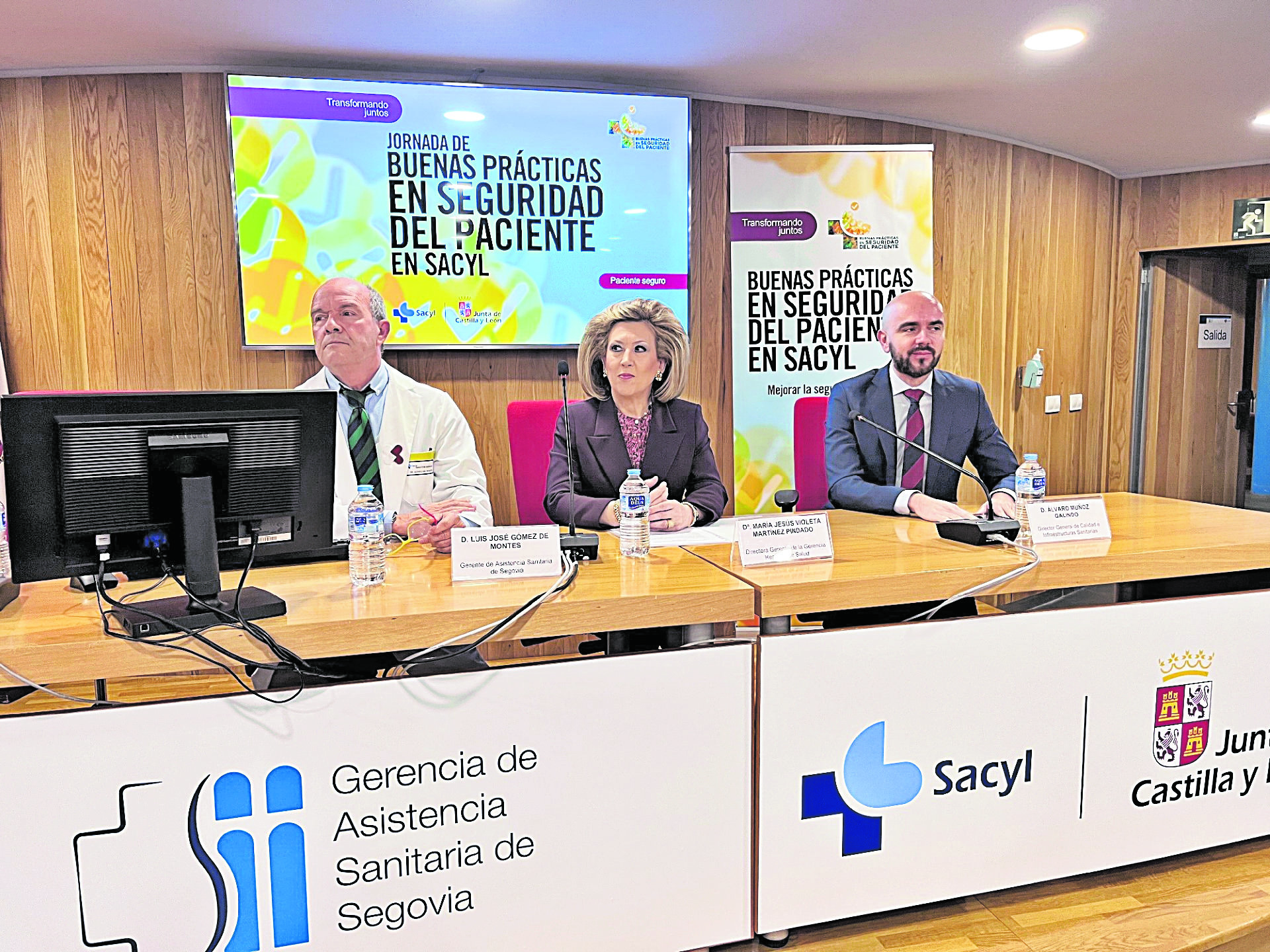 Inauguración de la Jornada de Buenas Prácticas en Seguridad del Paciente