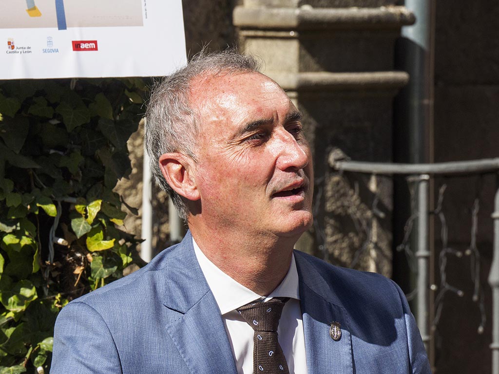 El alcalde de Segovia. José Mazarías. / KAMARERO