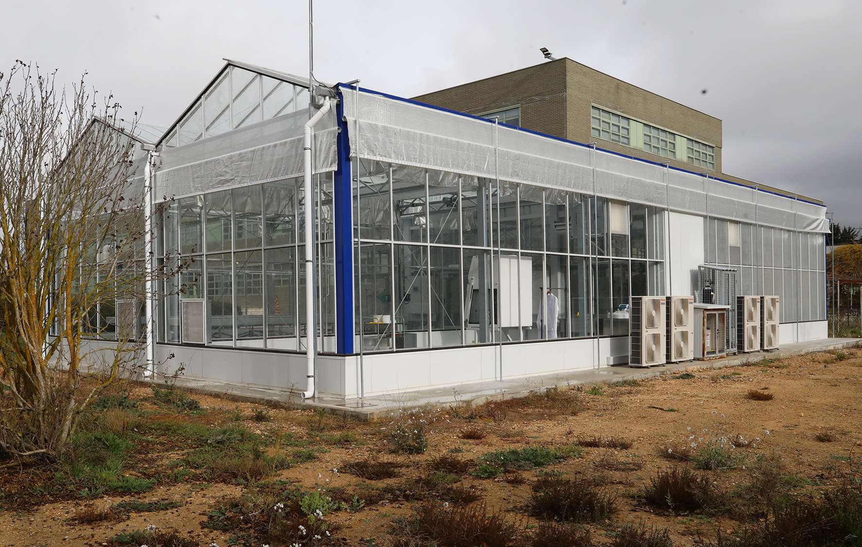 Inauguraci�el primer invernadero de seguridad biol�a de Castilla y Le�