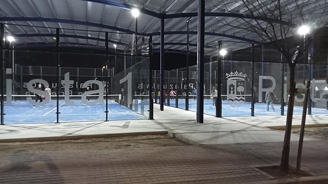 Pistas de pádel en Palazuelos que llevarán el nombre de Olivia.