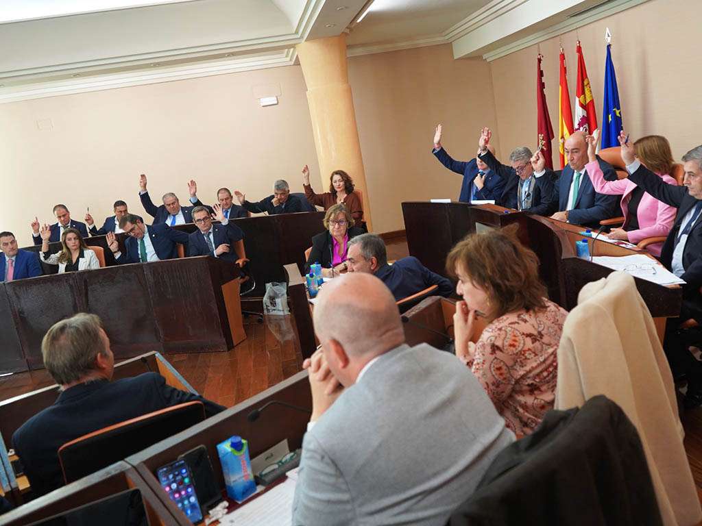 Pleno de la Diputación, correspondiente al mes de noviembre. / EL ADELANTADO