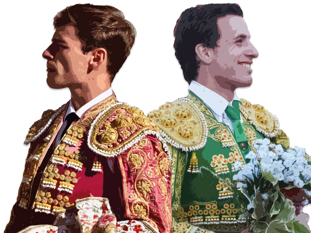 Los novilleros segovianos Saúl Sanz y Eusebio Fernández. / A.M.