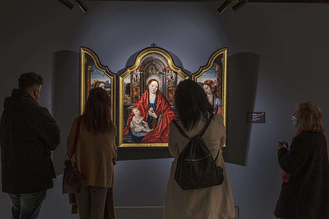 Una de las muchas obras que se pueden ver en las visitas a la Catedral y el Palacio Episcopal de Segovia.