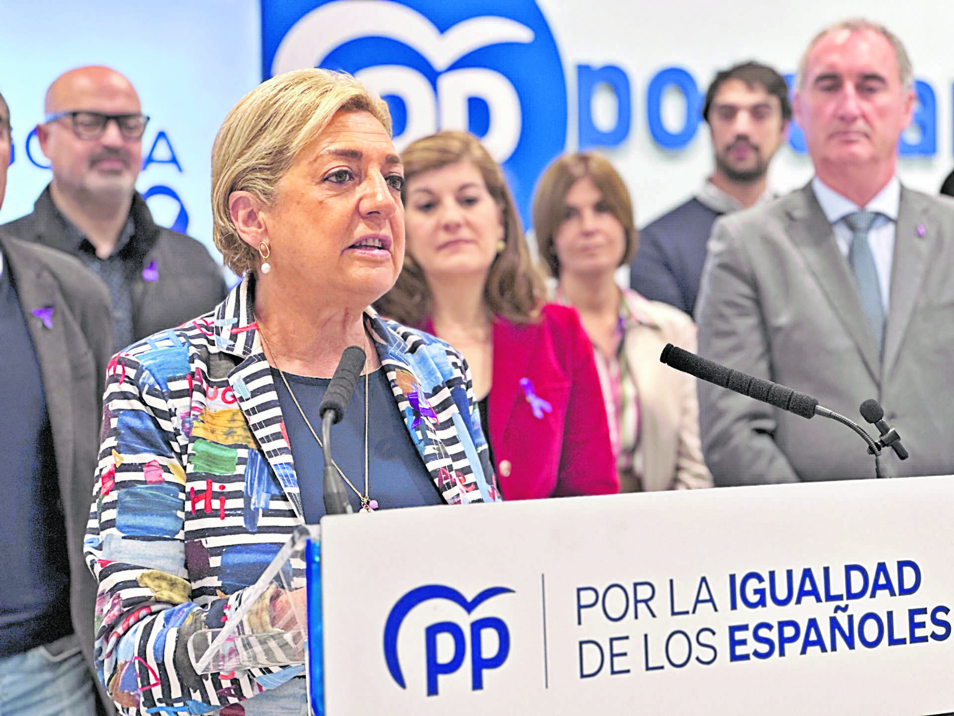 El PP se vuelca con el Día Internacional de la Eliminación de la Violencia contra la Mujer 1 pp violencia machista