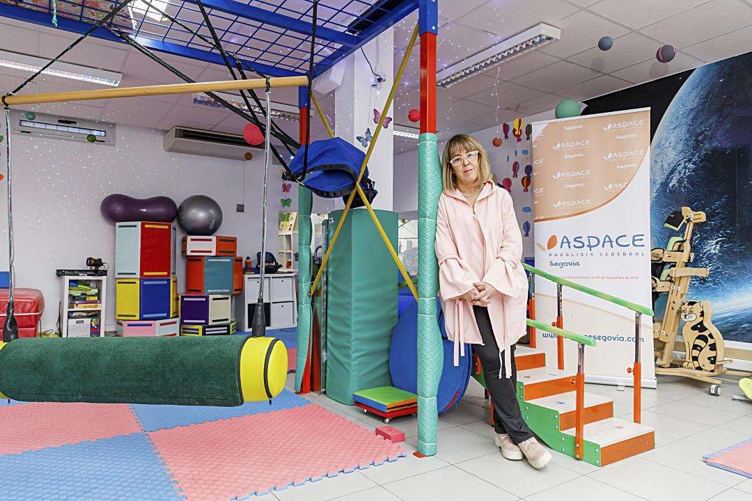 María de Pablos, gerente de ASPACE. Nacho Valverde.