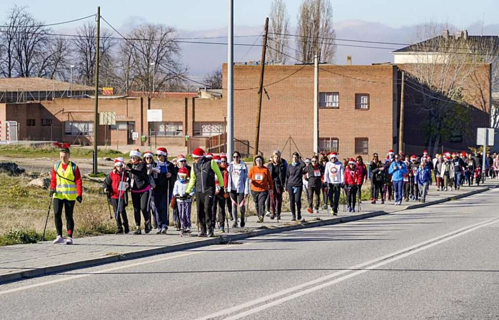 La Marcha Navideña iniciaba así su recorrido.
