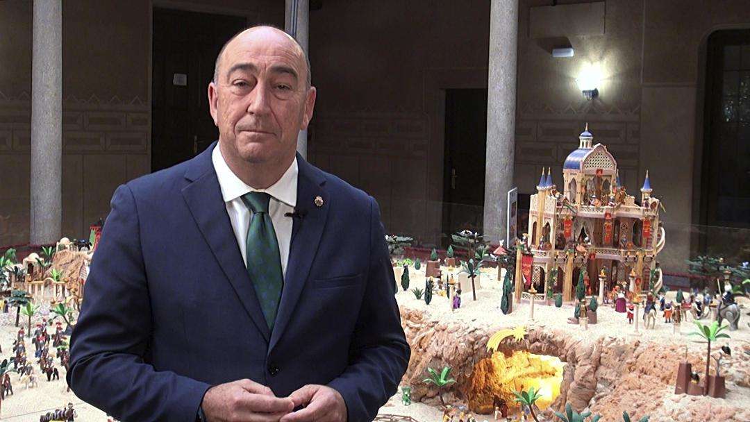 Felicitación de Navidad de Miguel Ángel de Vicente.