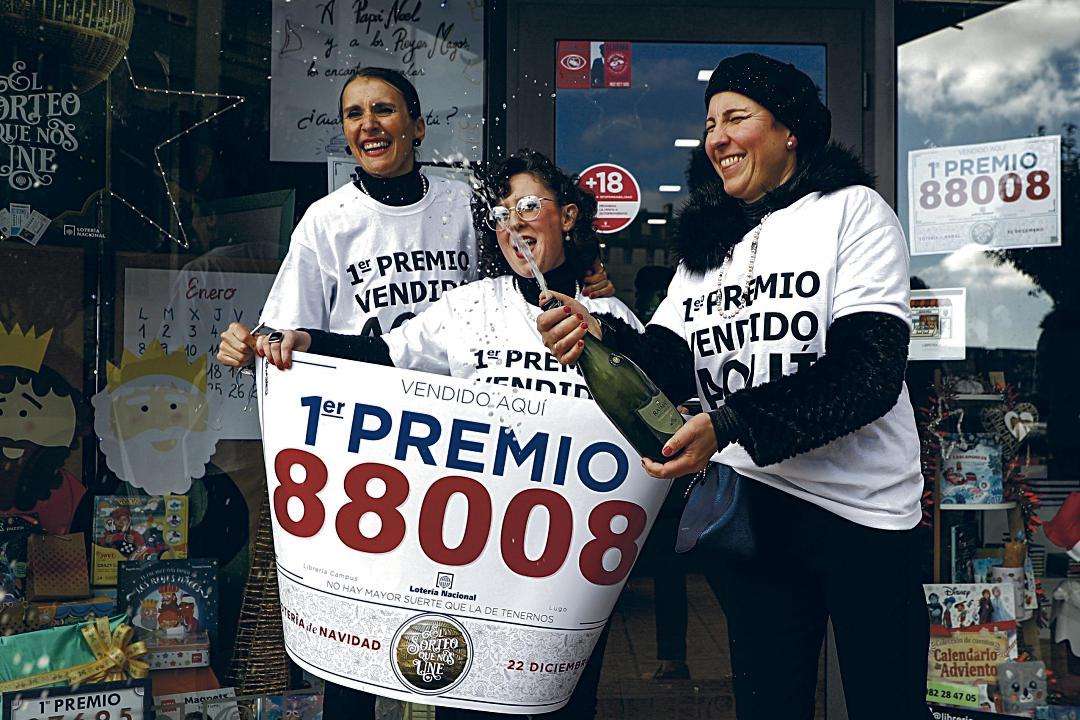 El Gordo del Sorteo extraordinario de Navidad de la Lotería Nacional