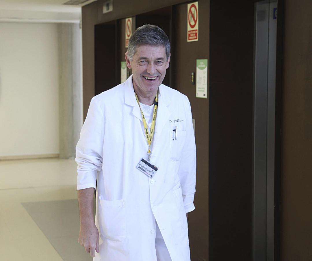 José María Eiros, director del Centro Nacional de la Gripe.