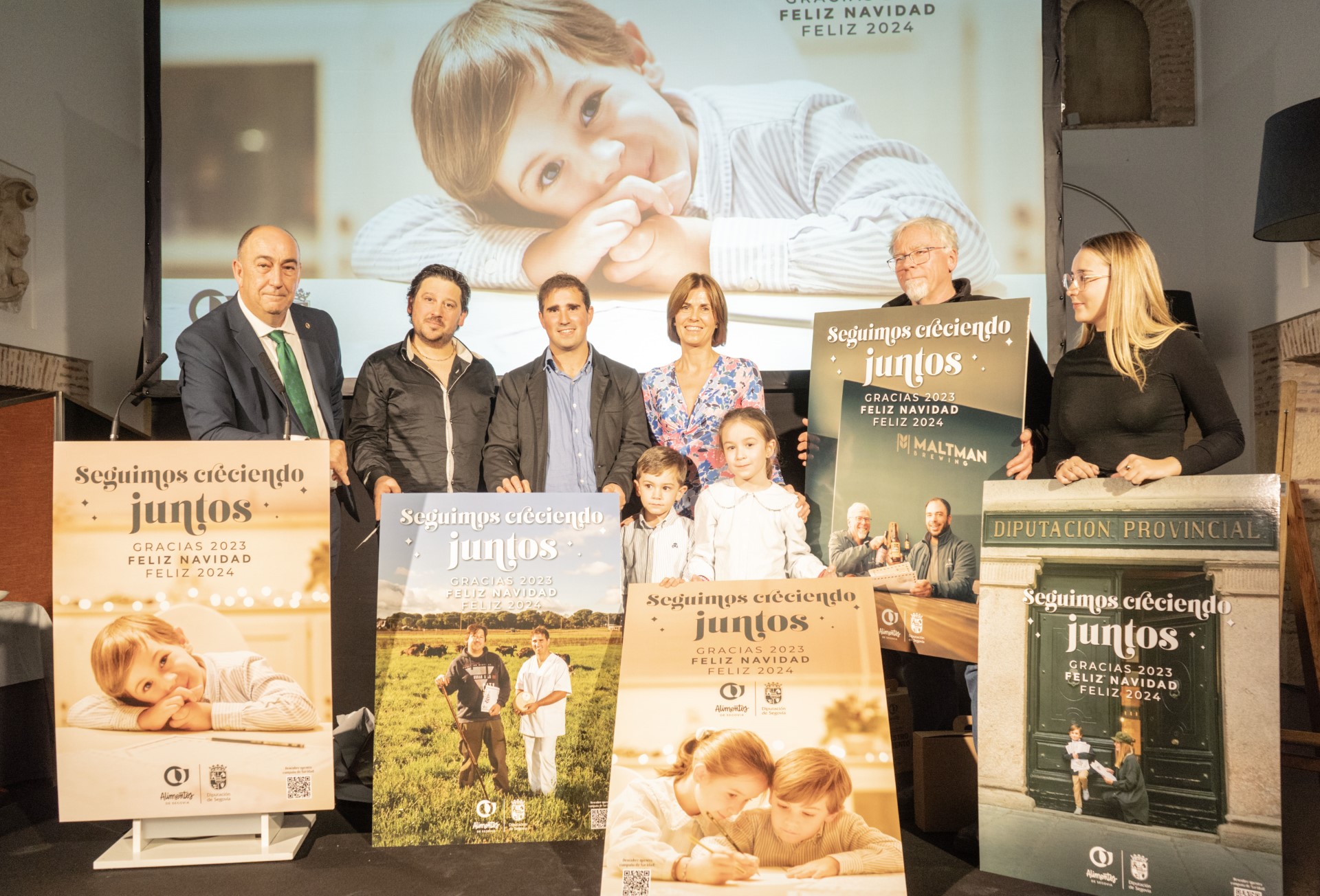 Presentación de la campaña de Navidad de Alimentos Segovia. / EL ADELANTADO