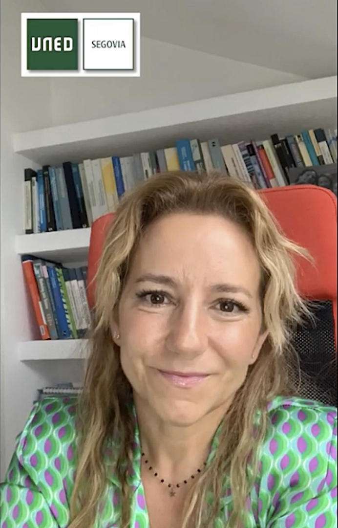 María Dolores Reina Paz, directora de la UNED en Segovia.