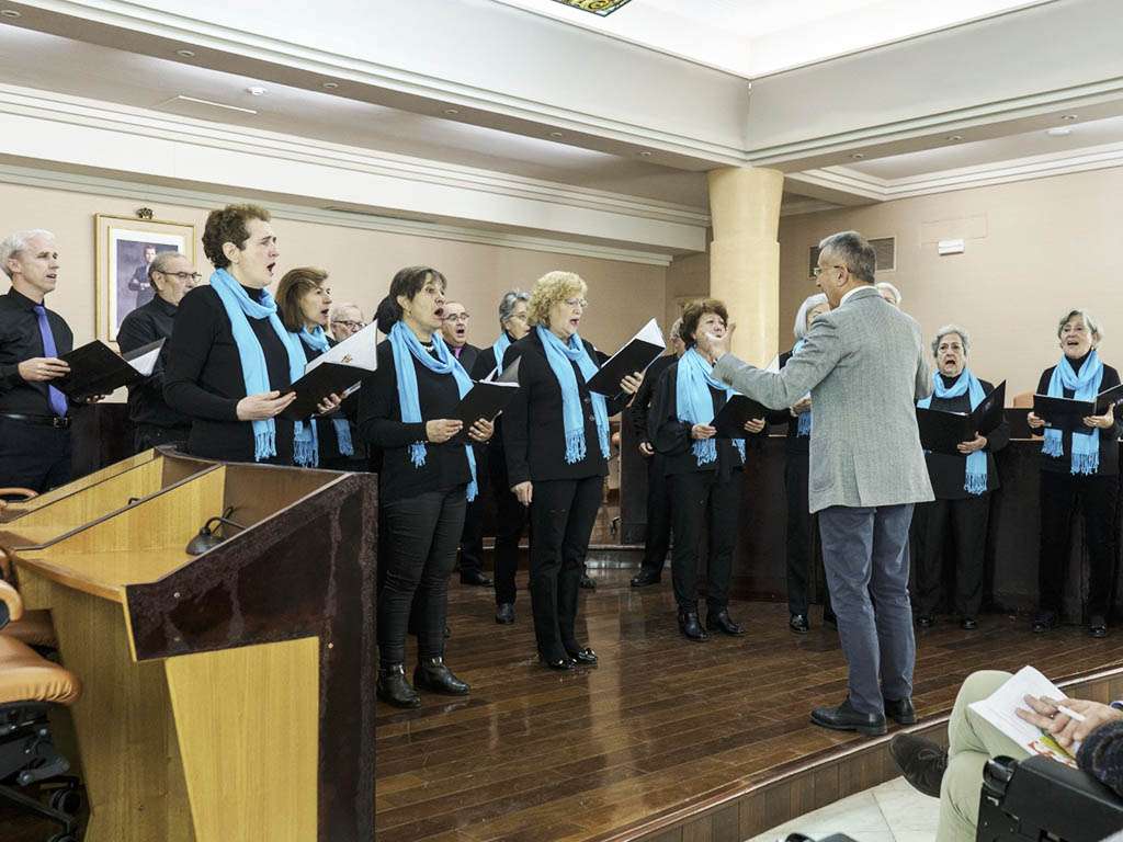 Presentación del 'Ciclo Cantos de Adviento y Navidad', con la participación del grupo Amadeus. / EL ADELANTADO