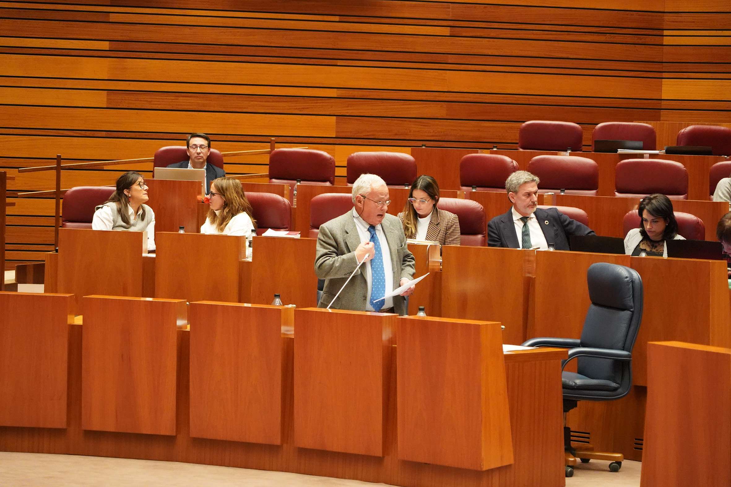 Pleno de las Cortes de Castila y Le�