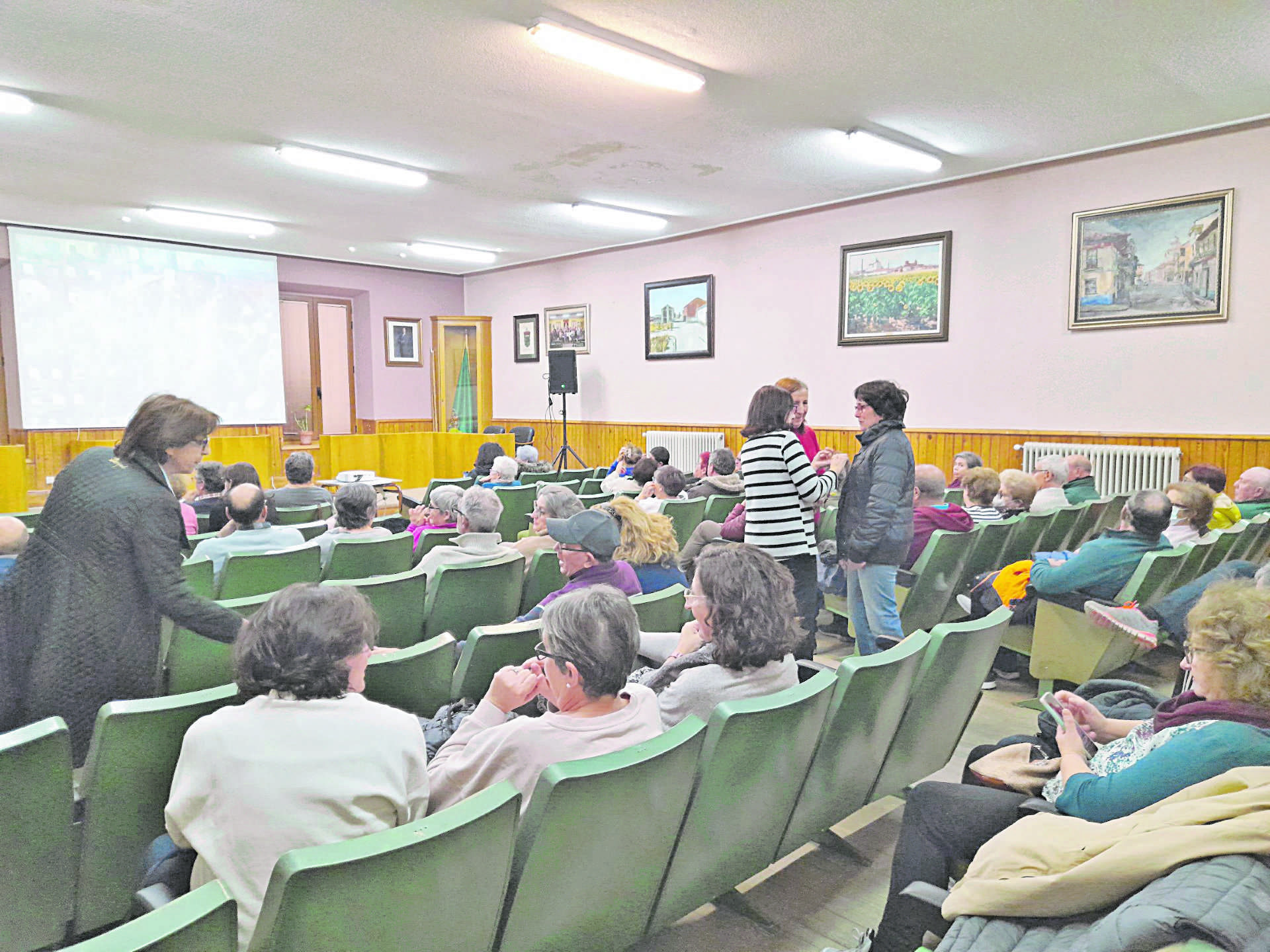 El salón de actos del Ayuntamiento acogerá las proyecciones de las peliculas programadas