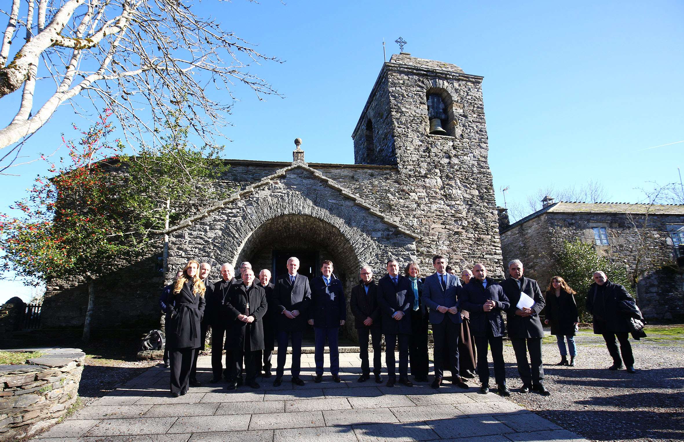 Firma del protocolo para celebrar Las Edades del Hombre en Santiago de Compostela y Villafranca del Bierzo