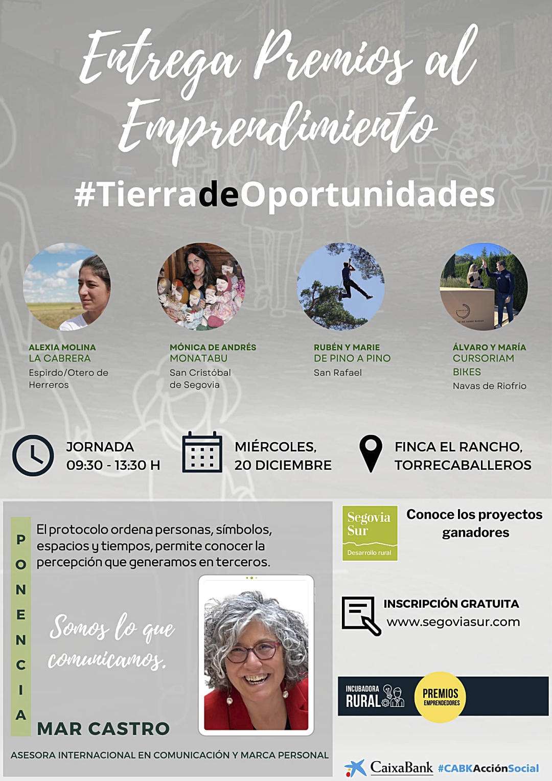 Entrega de Premios al Emprendimiento.