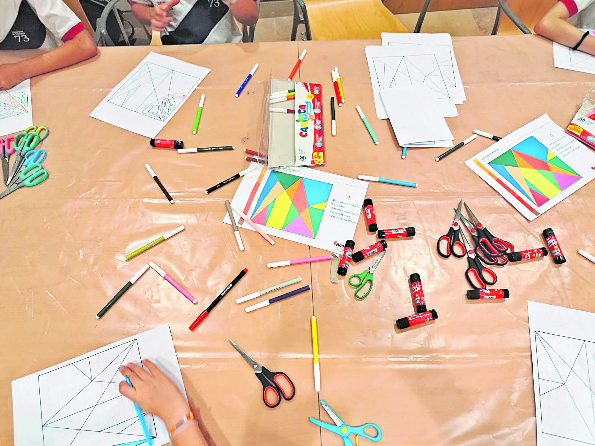 Imagen de un taller en el Museo de Segovia