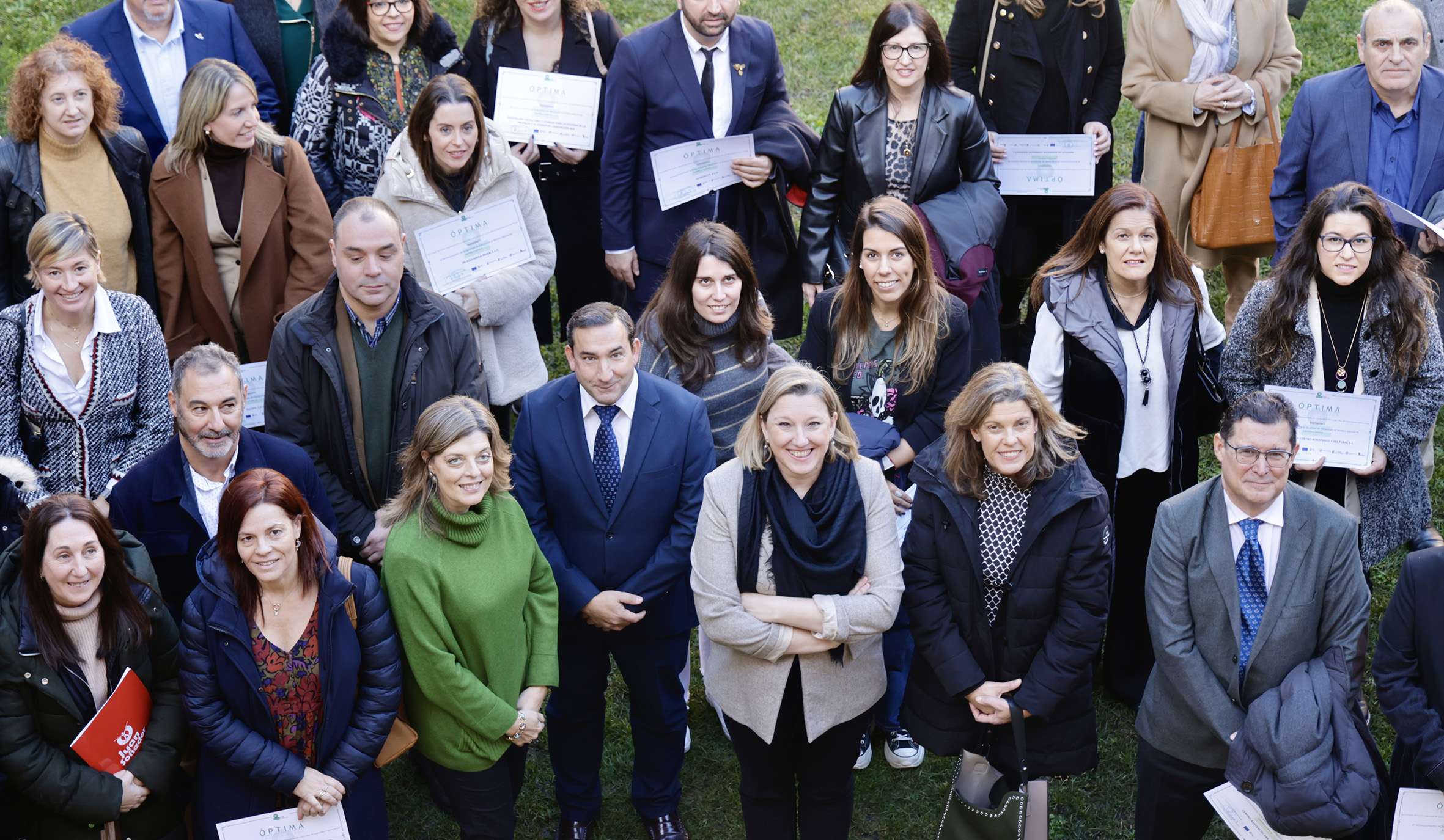 Entrega de los distintivos 'Óptima Castilla y León'