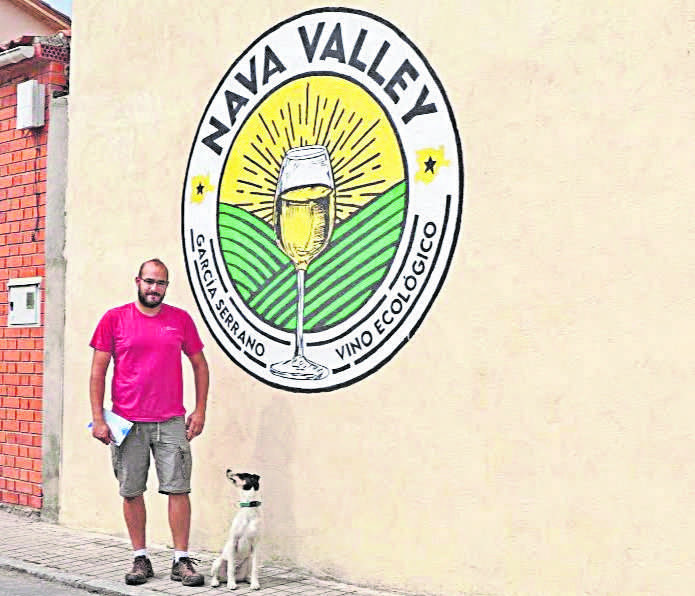 Juan Gómez gerente de Bodegas García Serrano organizador del Nava Valley Wine Fest