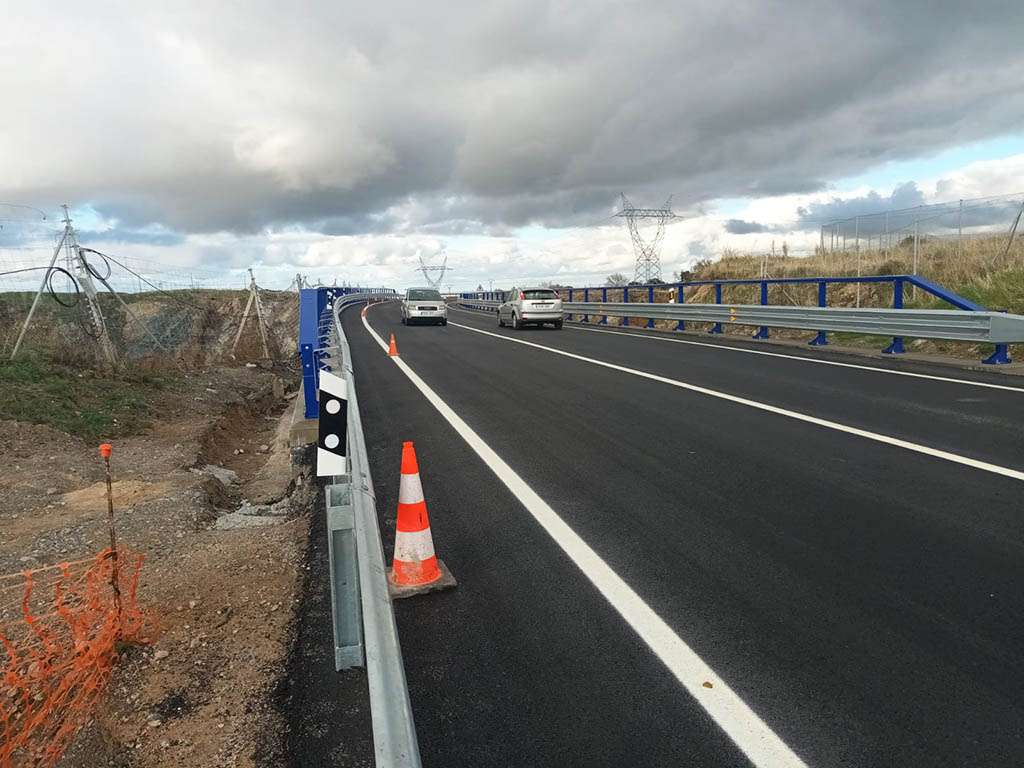 Señalización de la N-603. / EL ADELANTADO