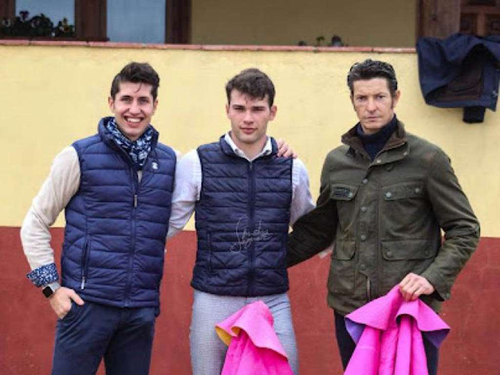 Óscar de la Faya, Álvaro Sánchez y Julio Pedro Saavedra. / SANDRA SAGUAR