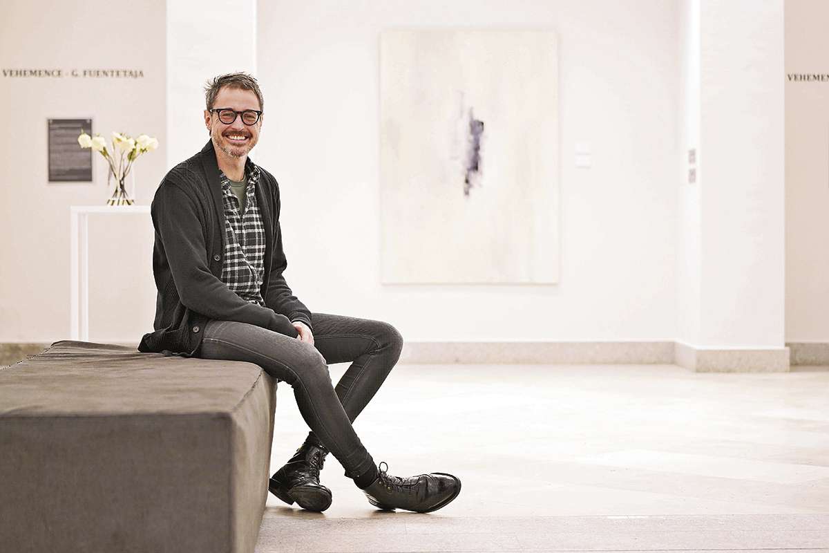 Juan Carlos Redondo, con quince años de experiencia como productor de eventos a nivel internacional, en las instalaciones del IE Creativity Center.