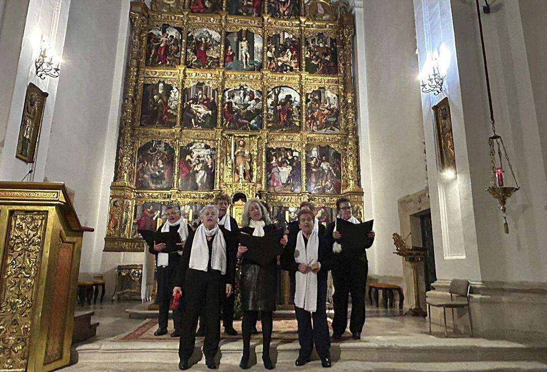 Formación musical de Cantimpalos.