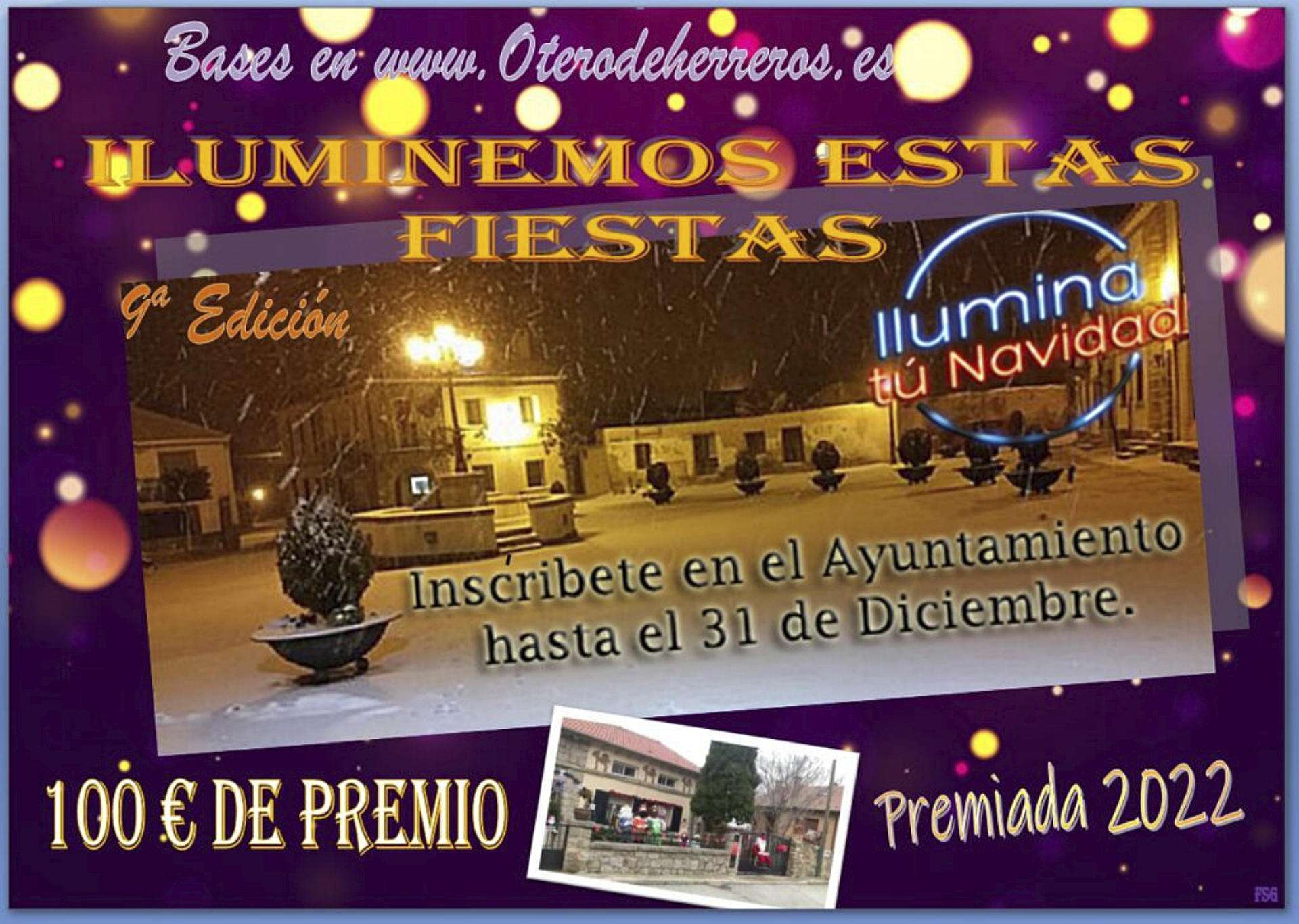 Cartel de 'Iluminemos estas Fiestas' 2023