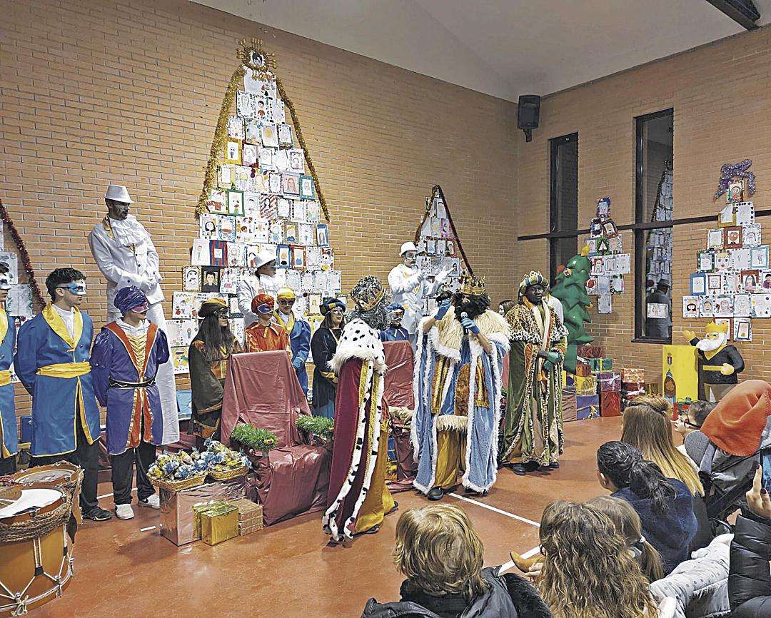 Los Reyes Magos en Torrecaballeros las pasadas Navidades.