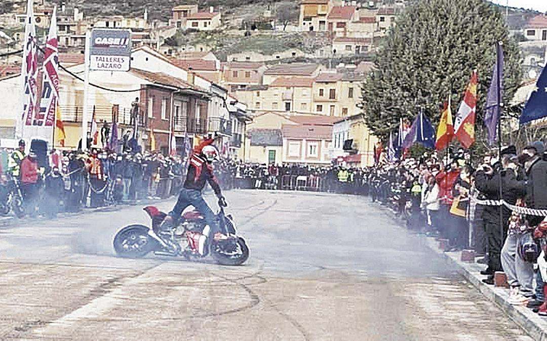 Momento de La Leyenda Continúa 2022 en Cantalejo.