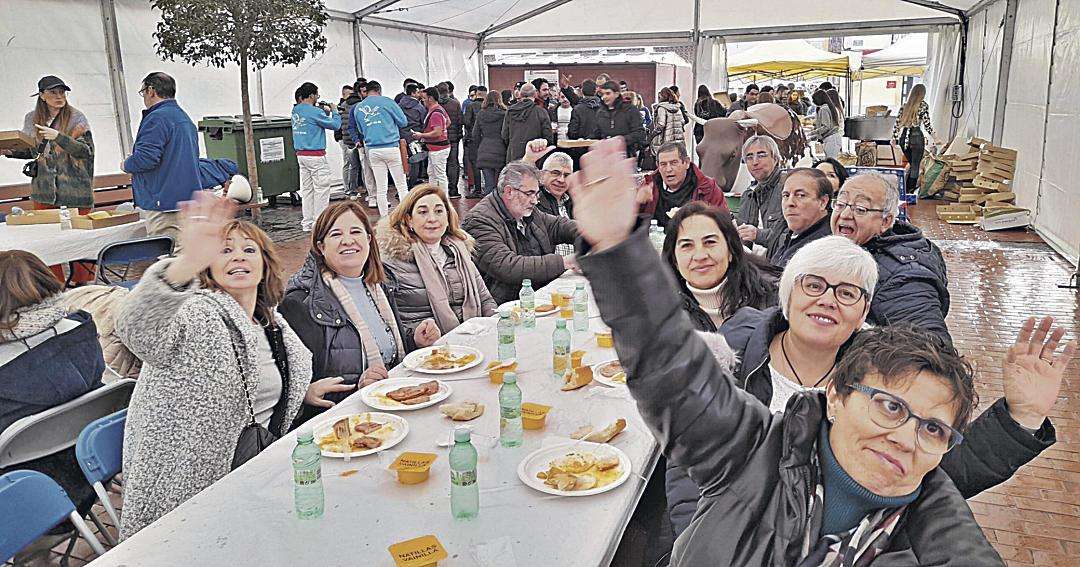 Rotundo éxito en participación en los actos programados en Cantimpalos.