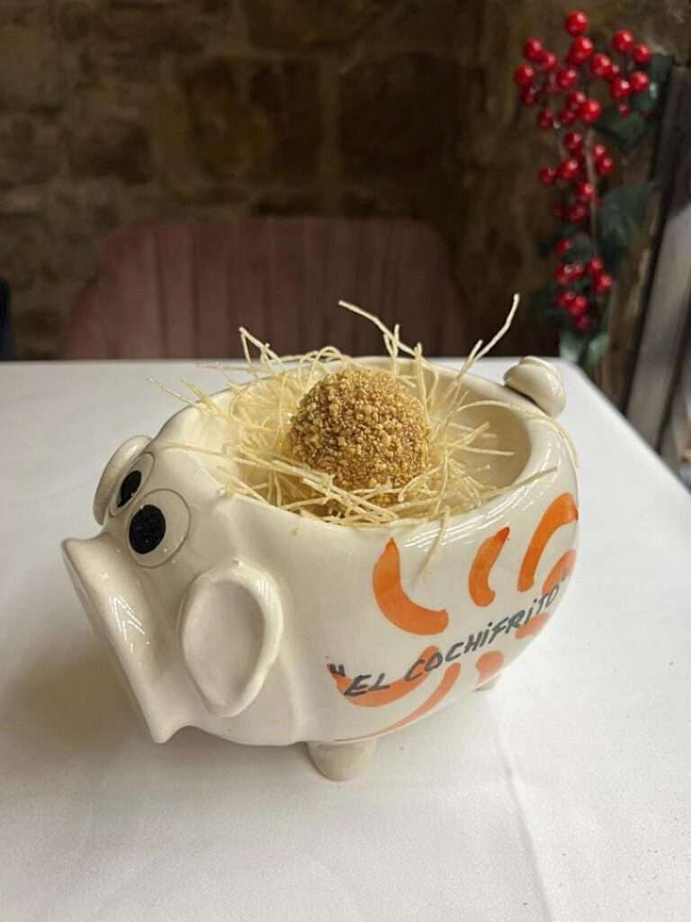 La tapa que representará a Segovia en el Madrid Fusión.