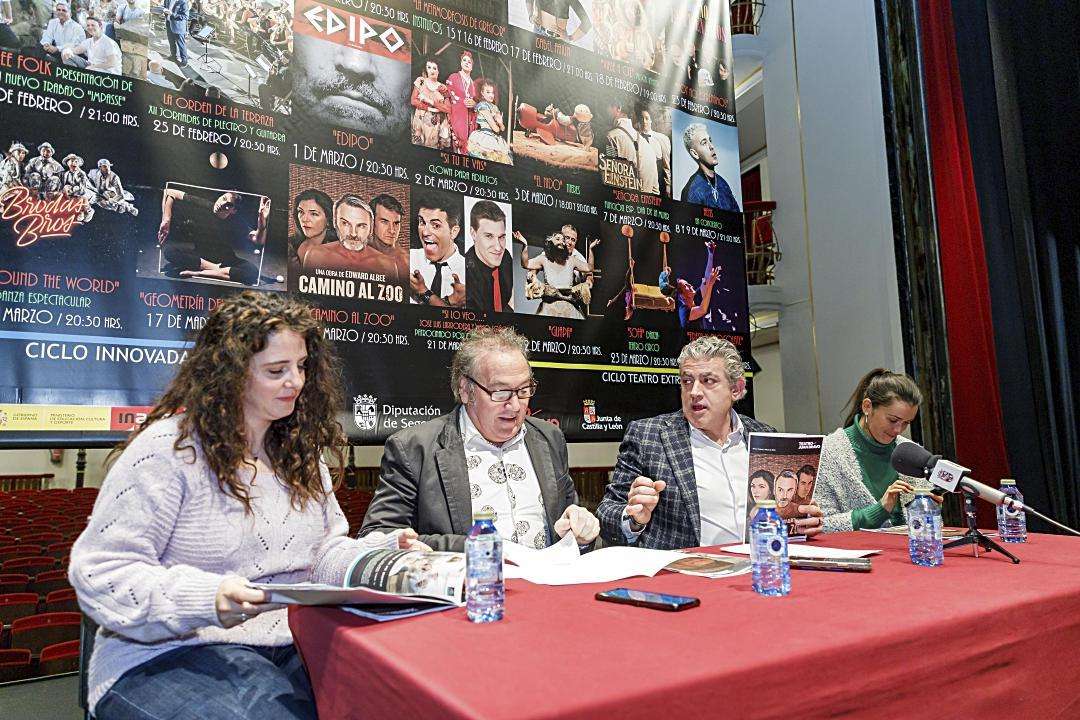 Presentación de la programación para el primer trimestre de 2024 del Teatro Juan Bravo