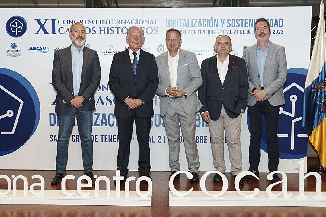 El convenio se firmó durante el Congreso de Cascos Históricos.