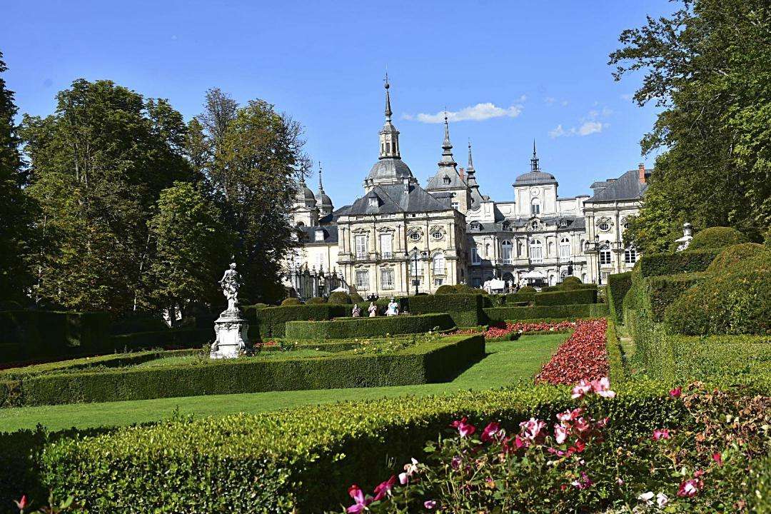 Jardines del Palacio Real de La Granja.