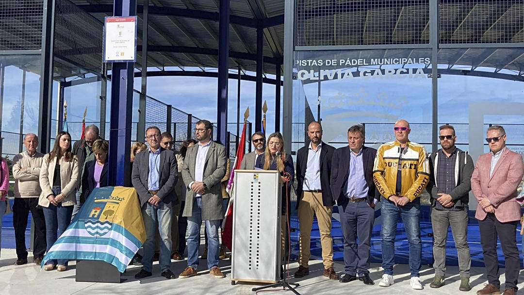 Momento de la inauguración