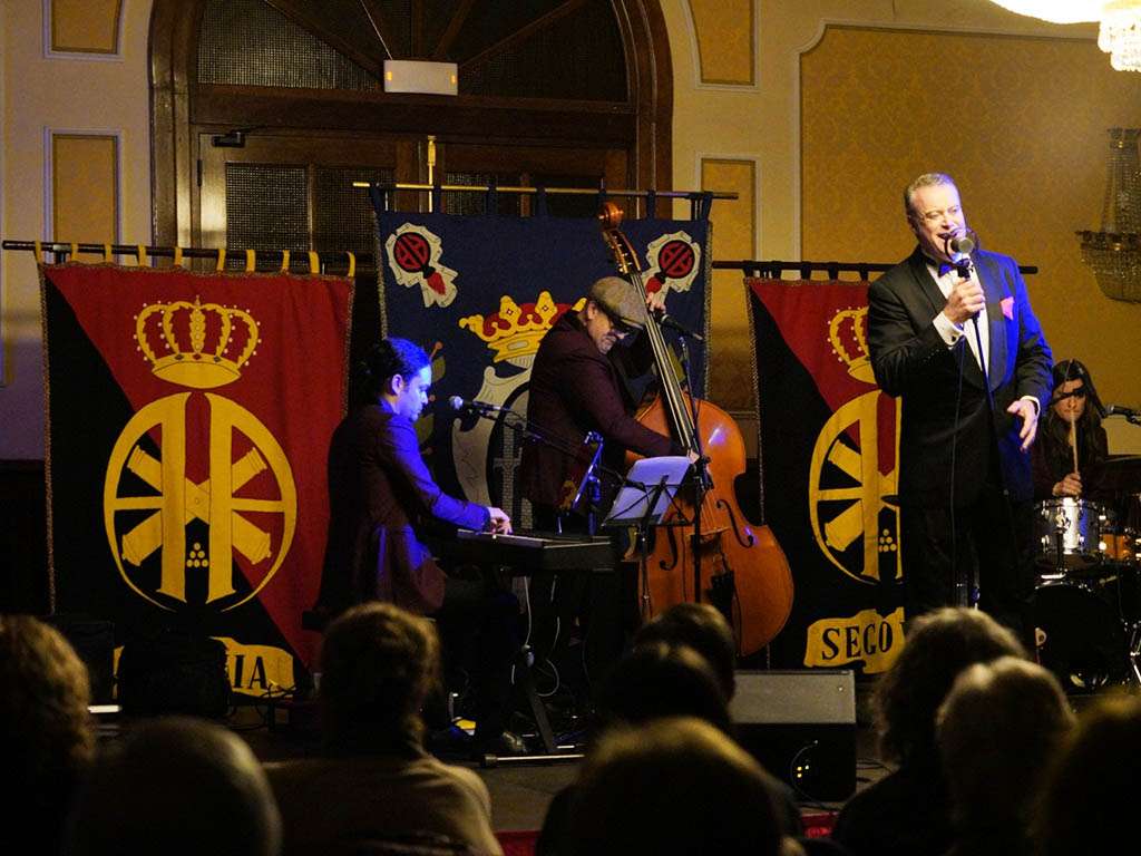Concierto de Año Nuevo de ‘The Hockerties’. / MIGUEL ÁNGEL FERNÁNDEZ
