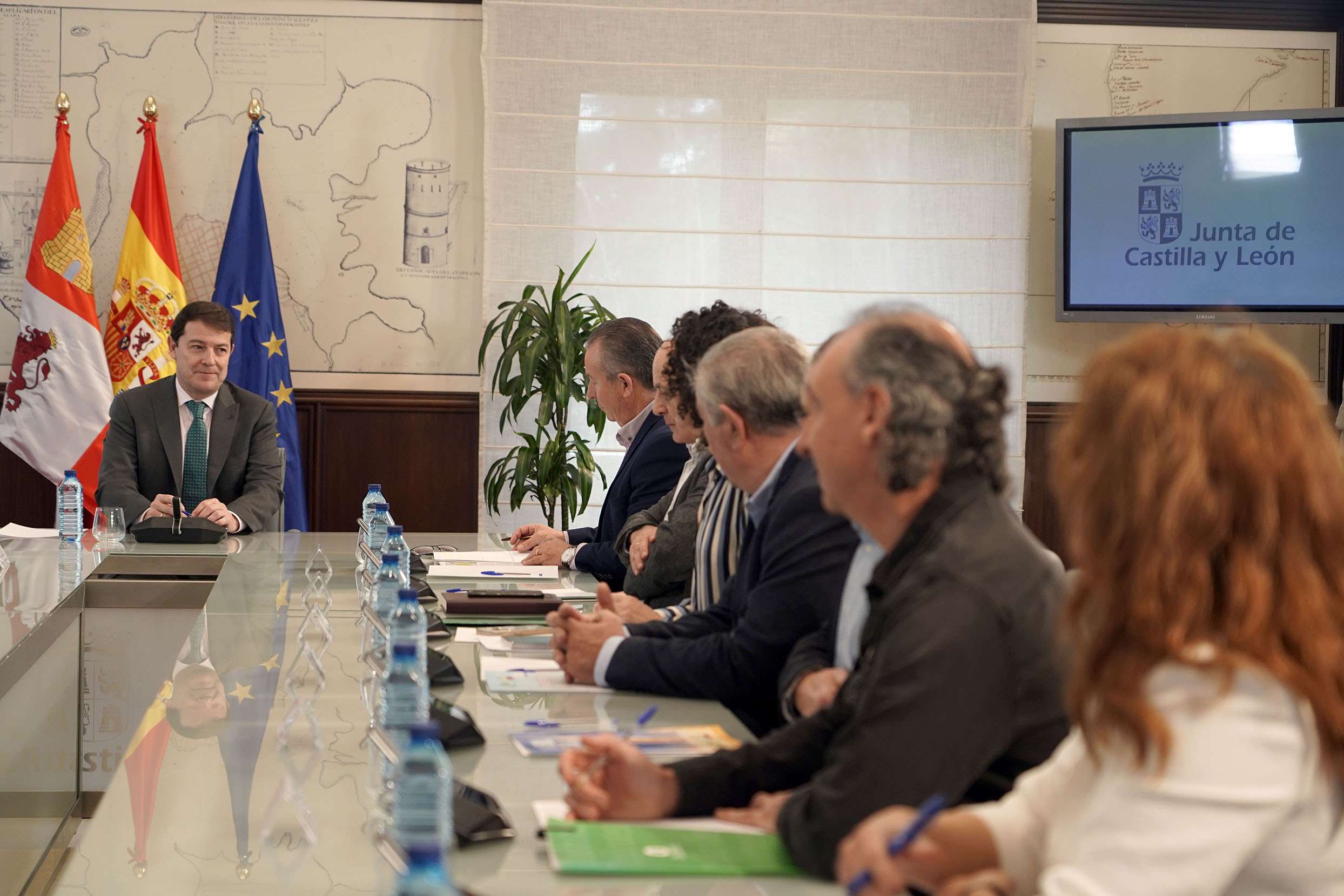 El presidente de la Junta participa en el Consejo Agrario de Castilla y León