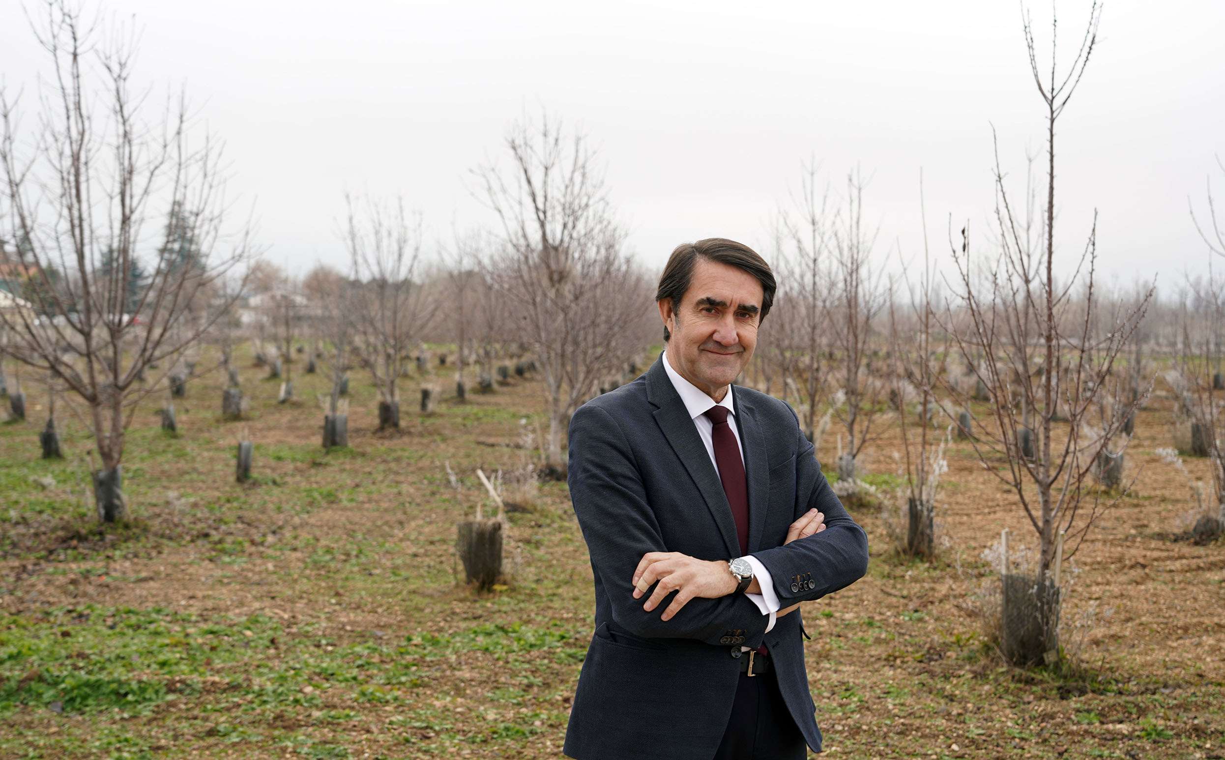 El consejero de Medio Ambiente, Vivienda y Ordenación del Territorio, Juan Carlos Suárez Quiñones