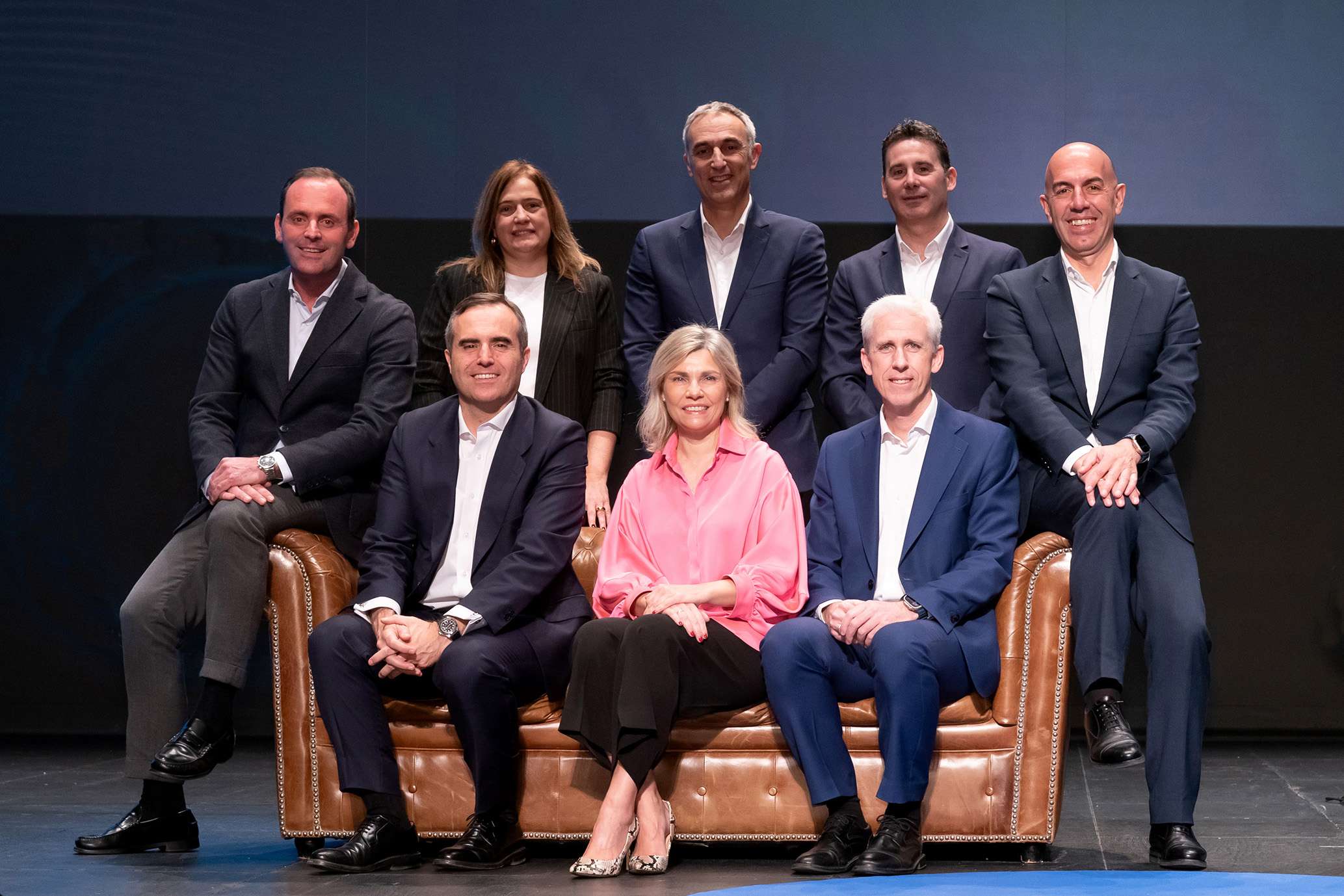 Equipo directivo de CaixaBank en Castilla y León