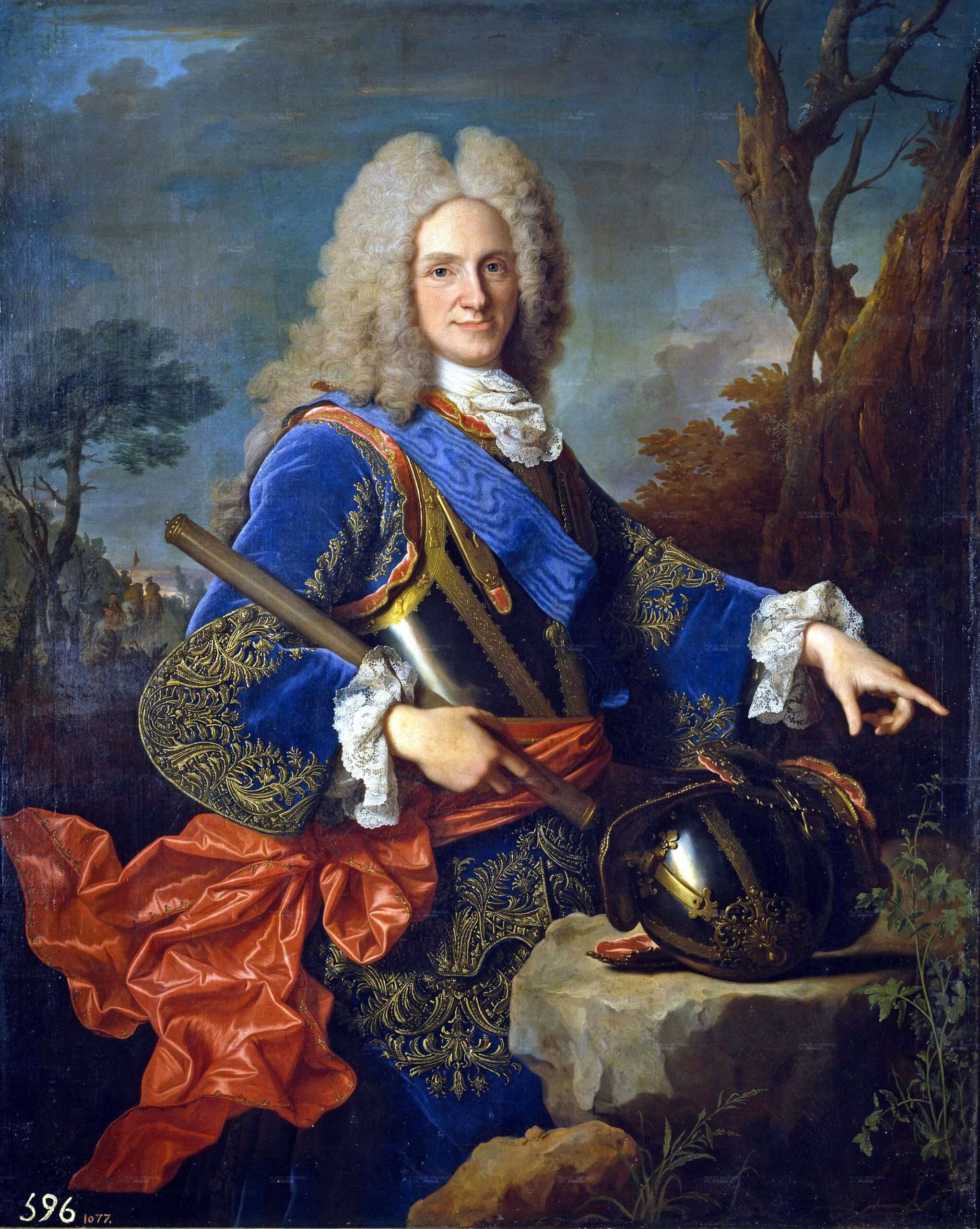 Retrato de Felipe V, por Jean Ranc.