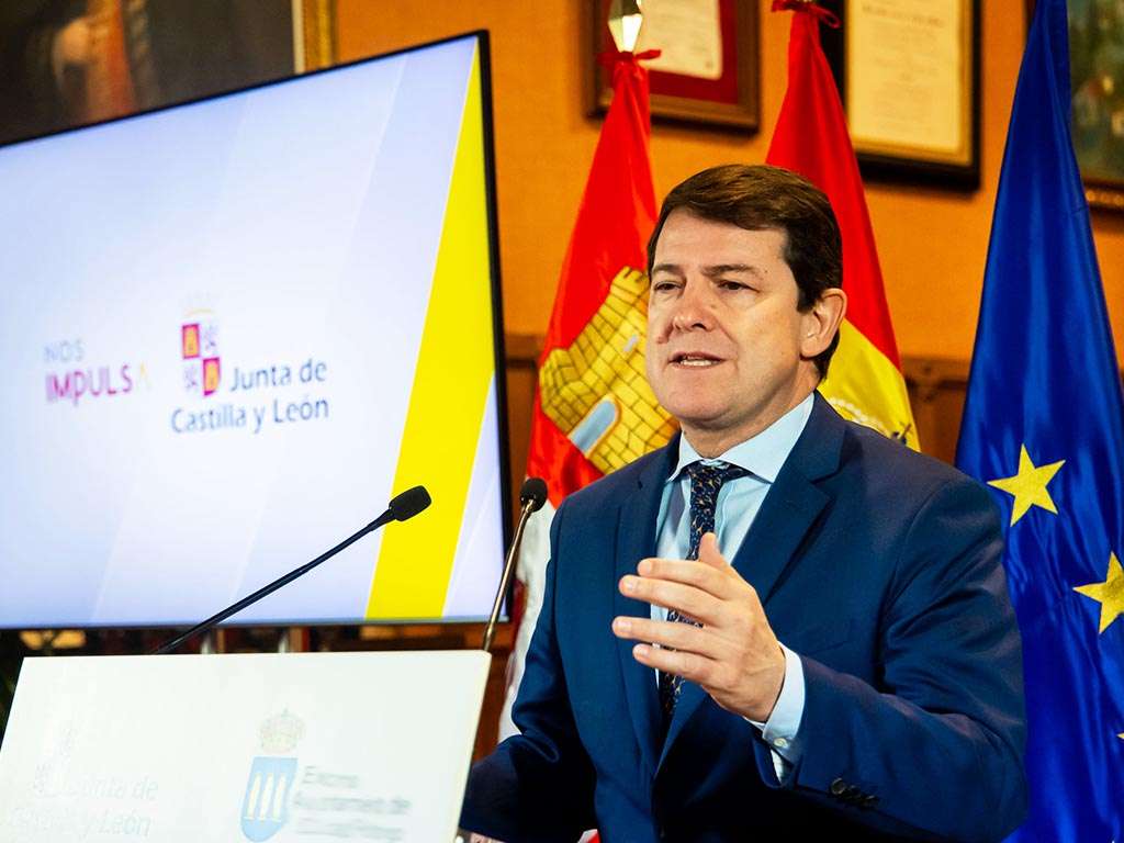 El presidente de Junta de Castilla y León, Alfonso Fernández Mañueco. / ICAL