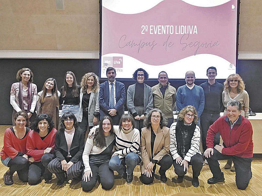 Participantes en el segundo evento LIDUVA de innovación docente. / Alba Fernández Participantes en el segundo evento LIDUVA de innovación docente. / Alba Fernández